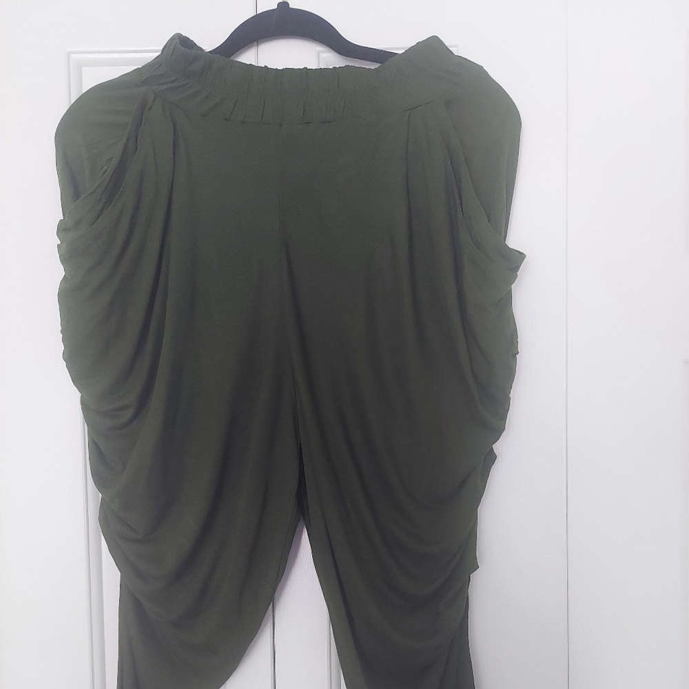 Olive Green Harem Pants